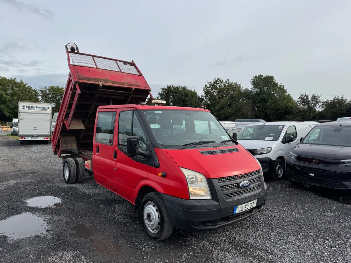 Ford Transit crewcab tipper - Image 2