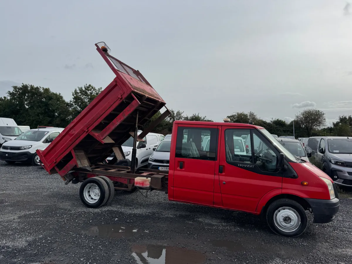 Ford Transit crewcab tipper - Image 1
