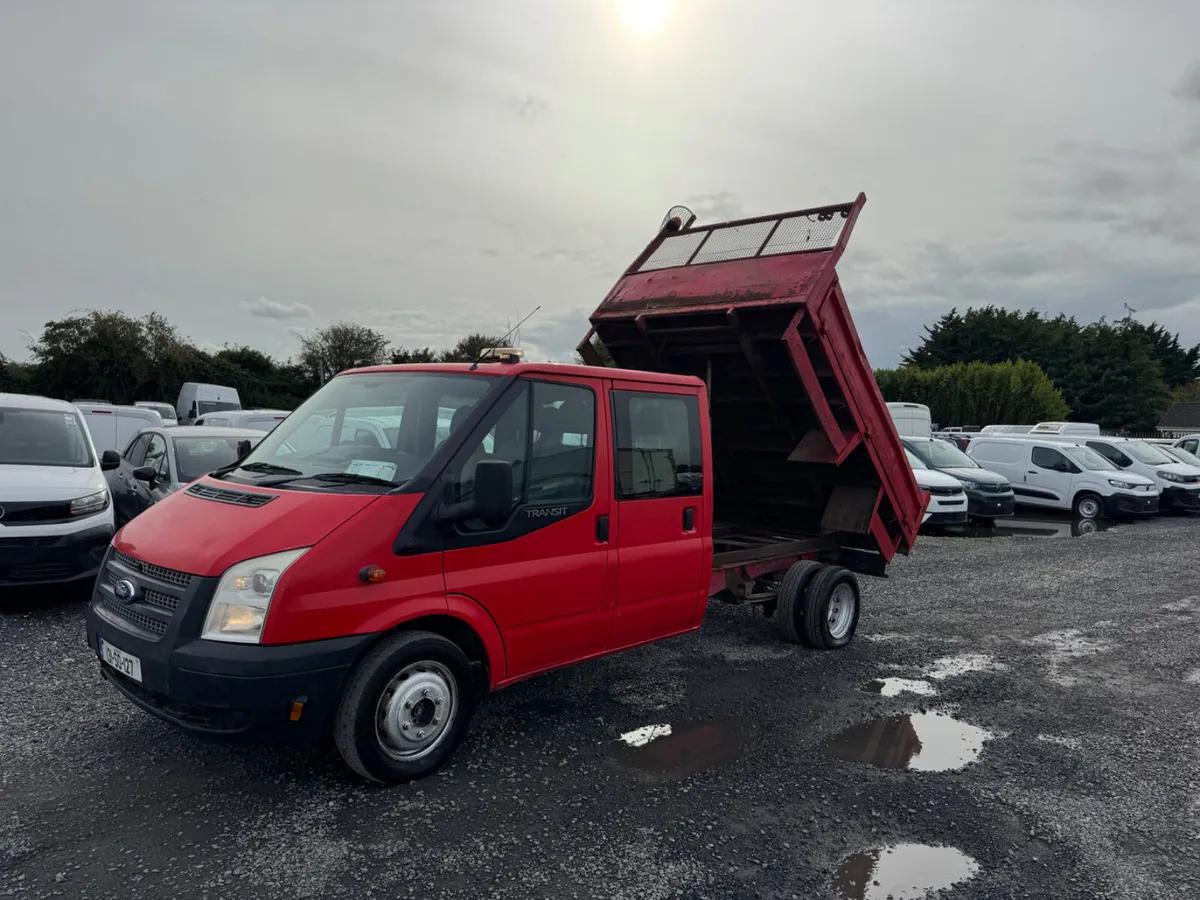 Ford Transit crewcab tipper - Image 4