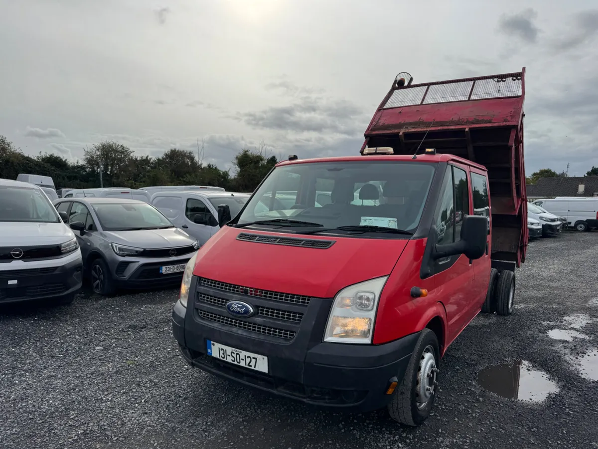 Ford Transit crewcab tipper - Image 3