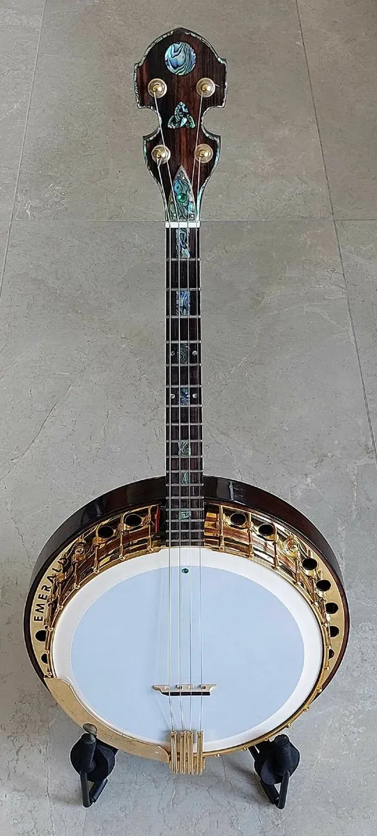Emerald Ultrasound Rosewood shortscale tenor banjo - Image 2