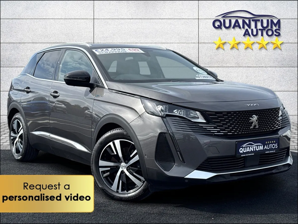 Peugeot 3008 2021 GT PREMIUM 296 BHP 1.6 PHEV €122 - Image 1