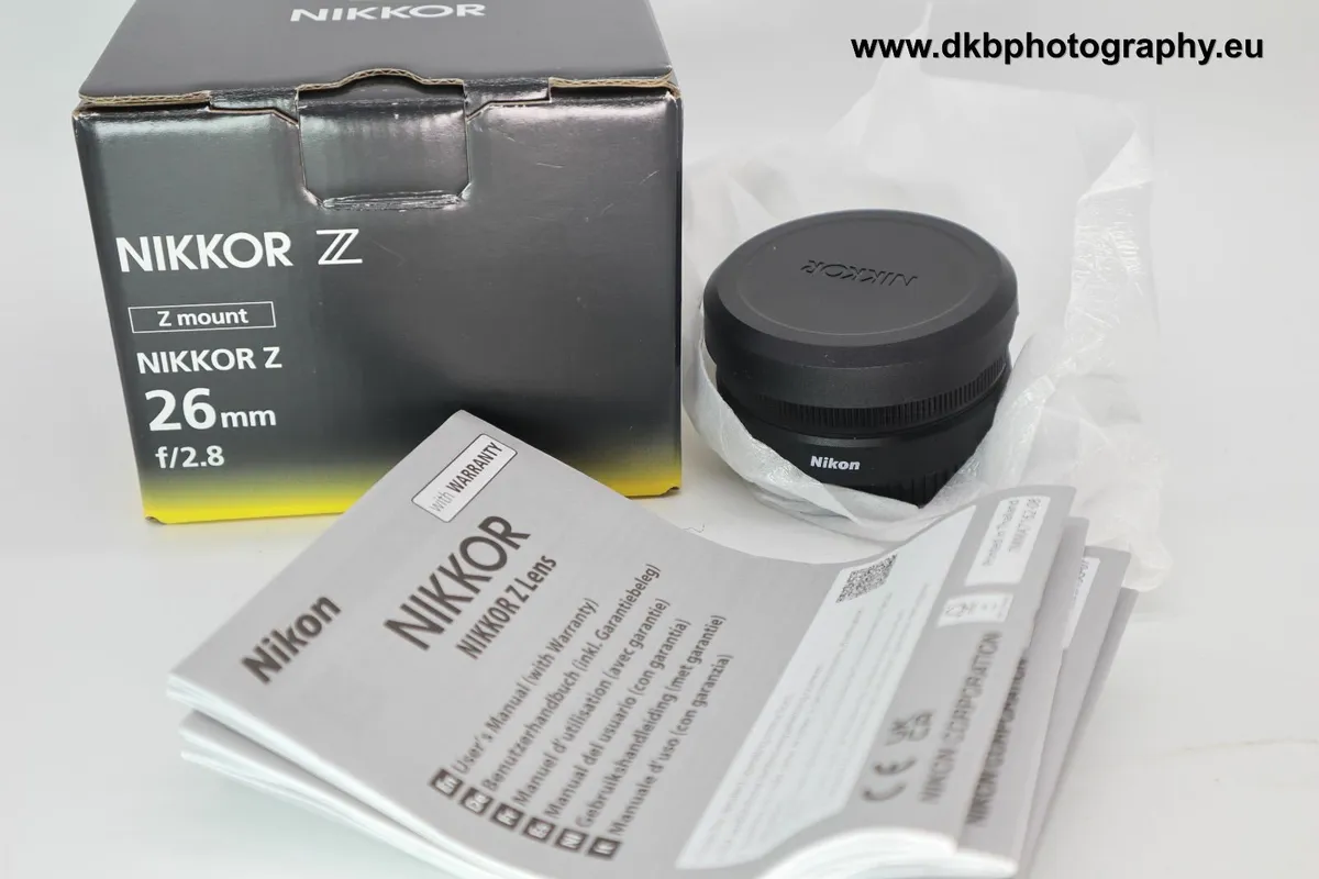 NIKON Z 26mm F2.8 LENS (Z Mount) #0559 - Image 1