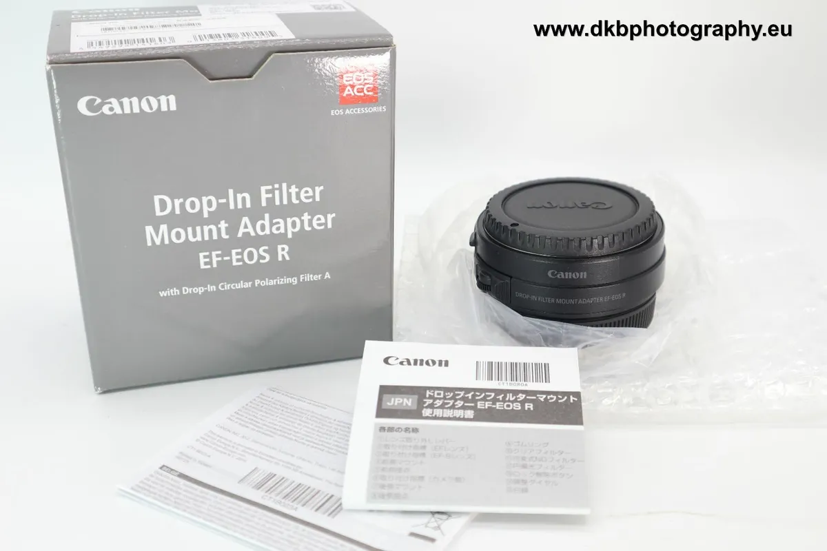 CANON EF-EOS R DROP-IN (C-PL) FILTER ADAPTER #0560 - Image 1