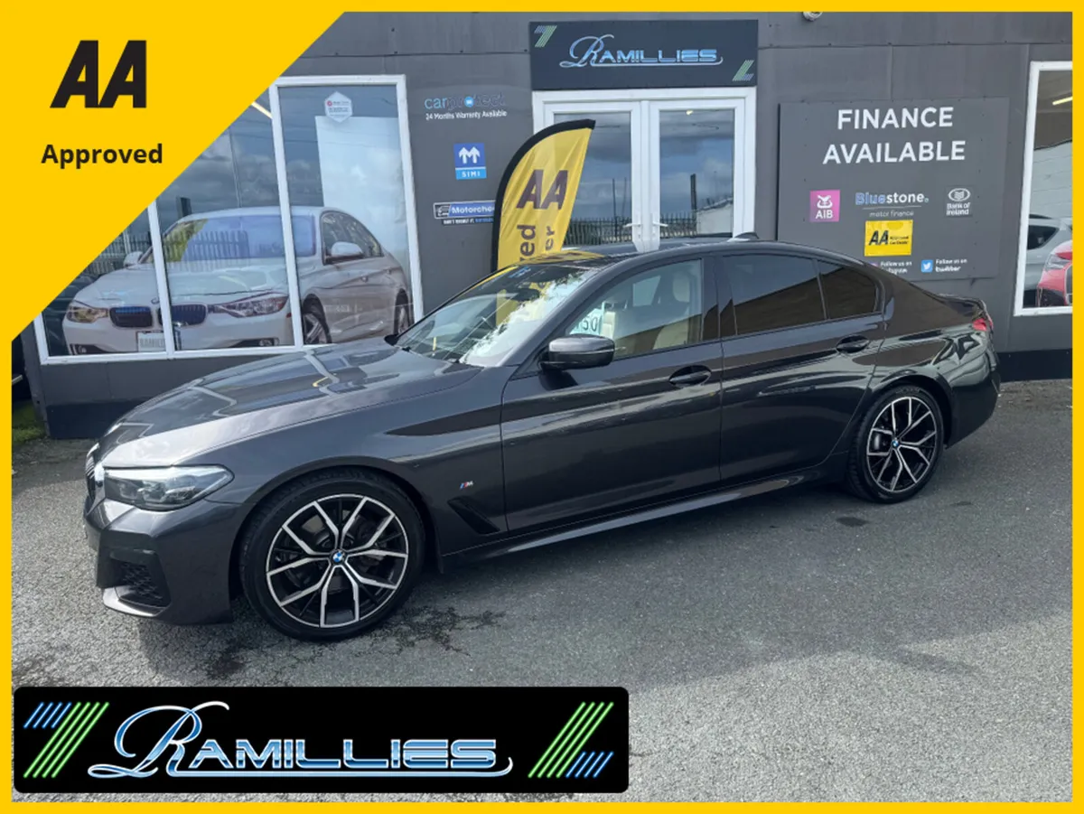 BMW 5-Series 520D M-SPORT, 12 MONTH WARRANTY - Image 2