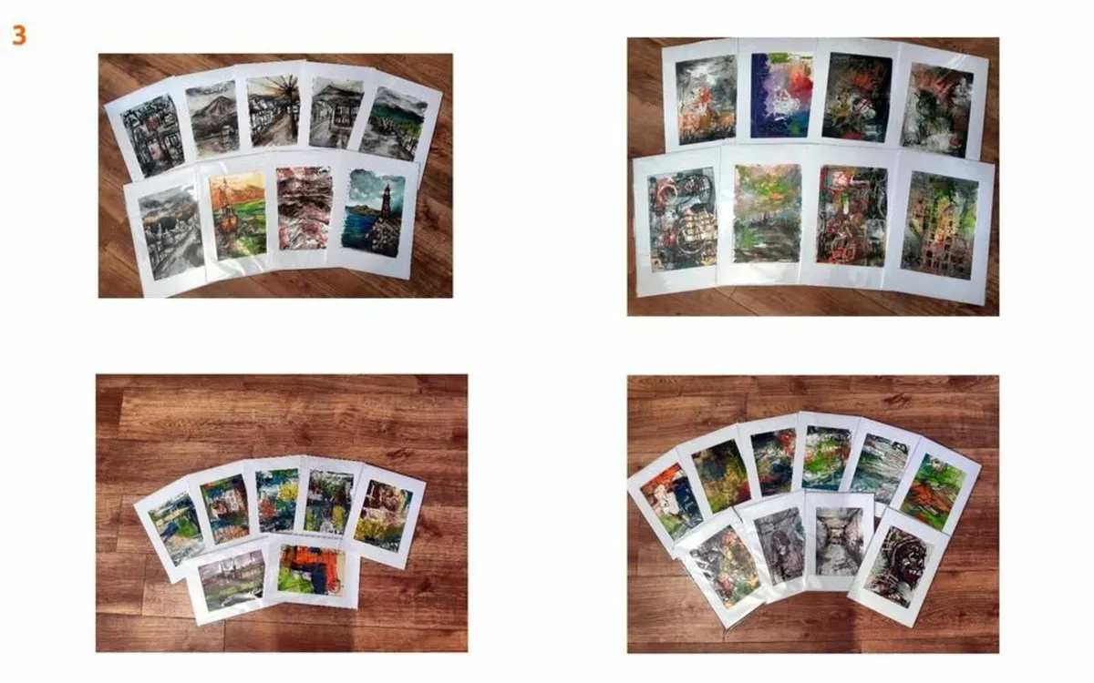 Handmade Artworks for Sale from the Art 50 EUR - Image 2