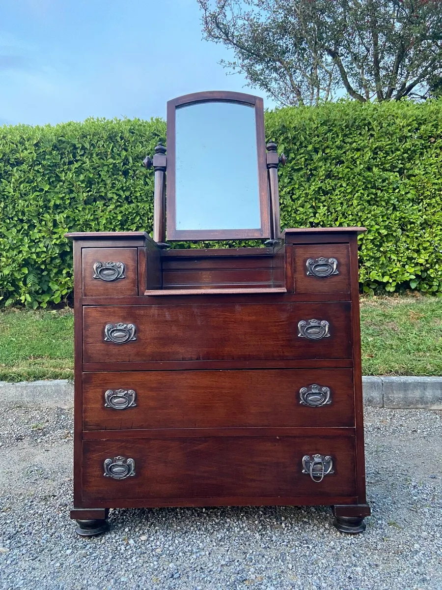 Antique Art Nouveau dresser - Image 2