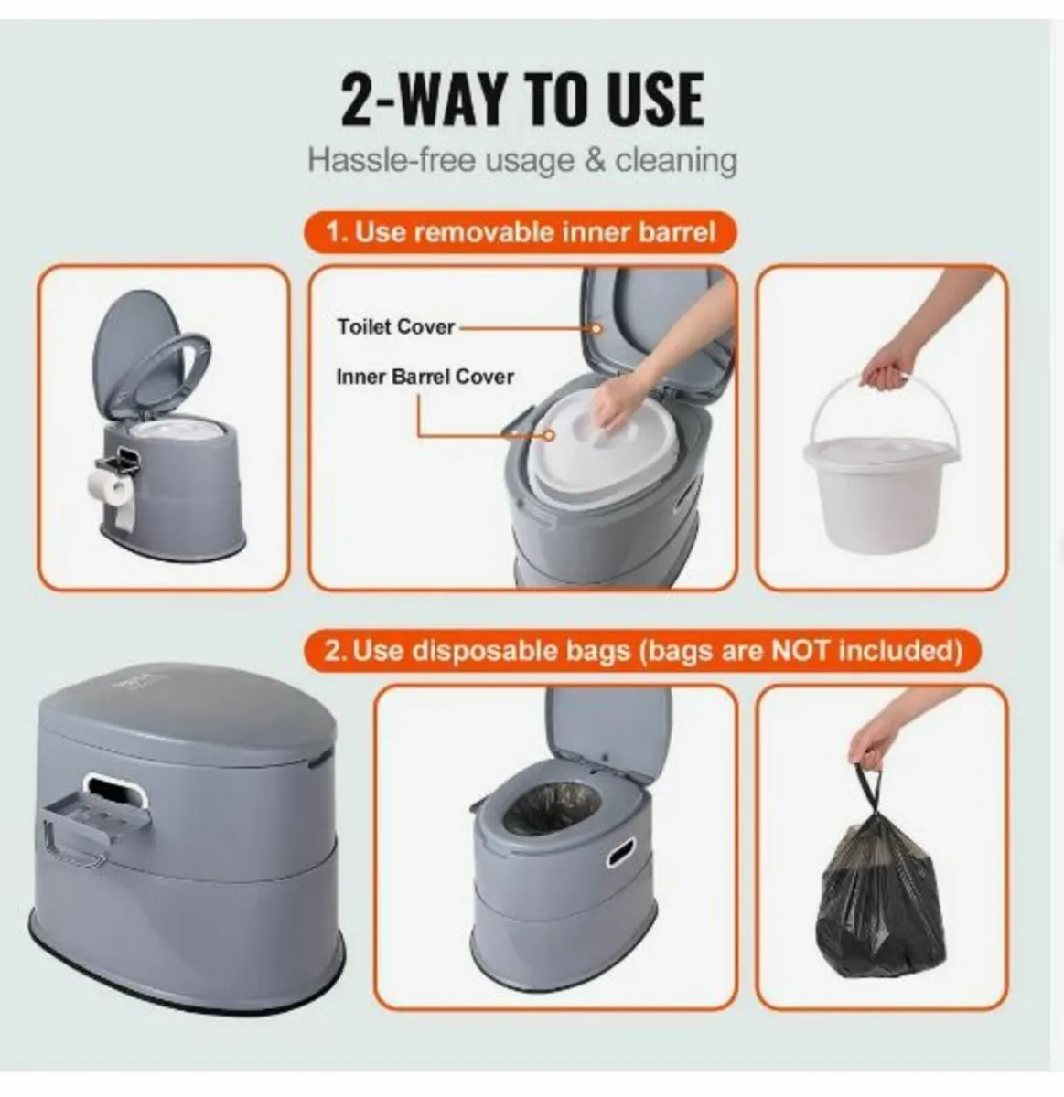 Portable Toilet for Camping - Image 1