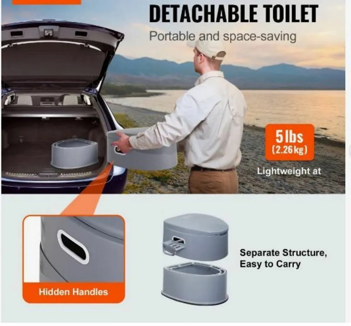 Portable Toilet for Camping - Image 2