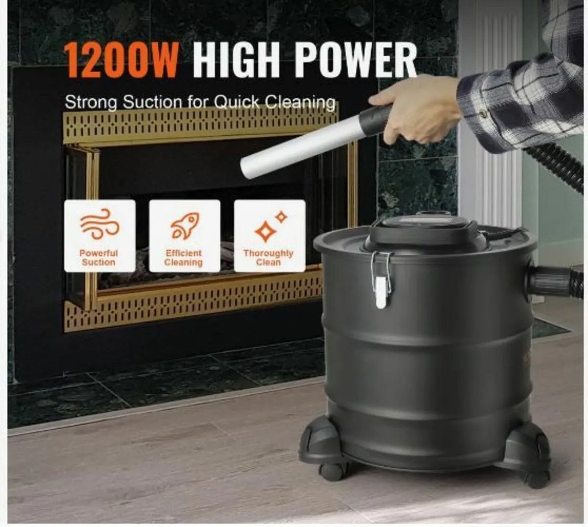 Ash Vacuum Cleaner, 20 L - Image 3