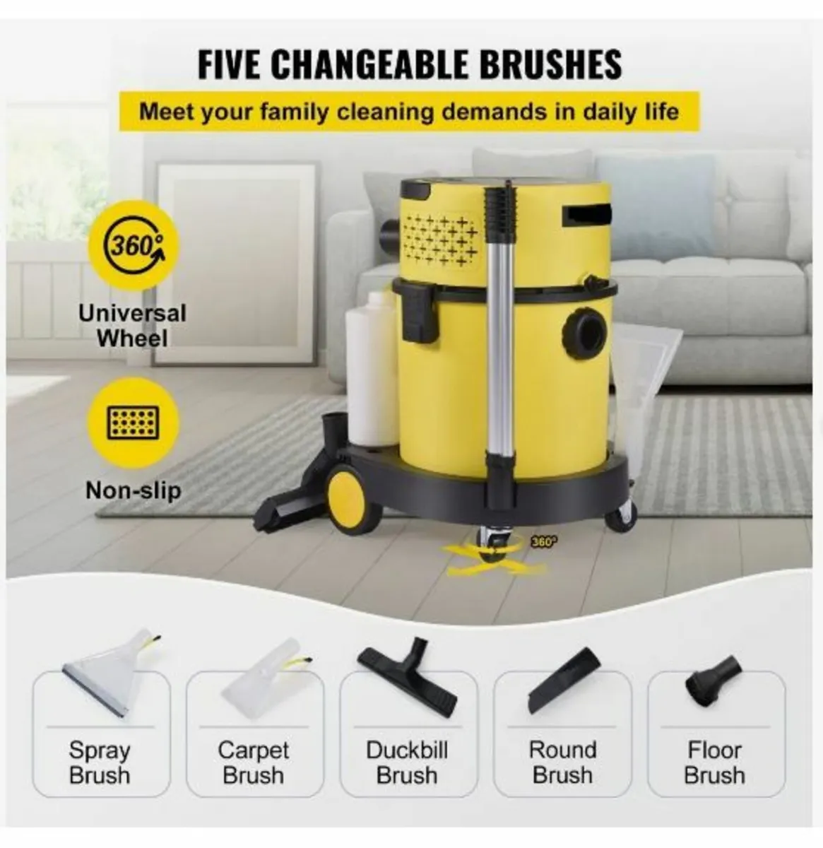 Wet Dry Vacuum Cleaner - Image 4