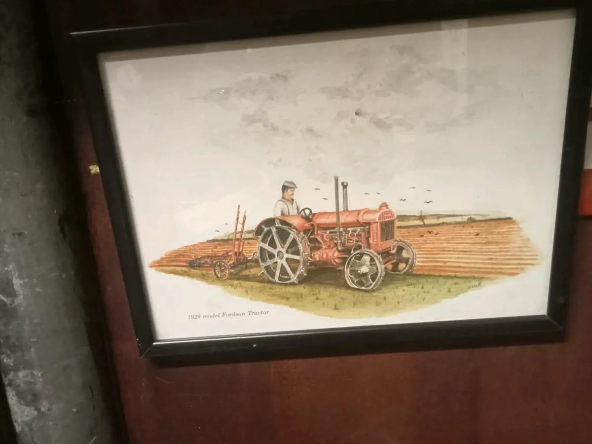 Three old transport related pictures - Image 1