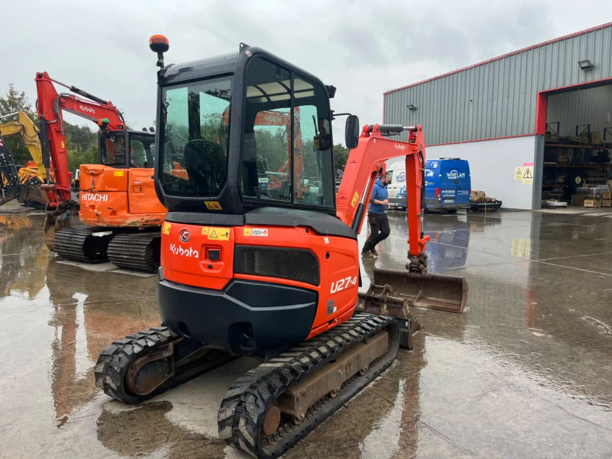 2018 Kubota U27-4 - Image 4