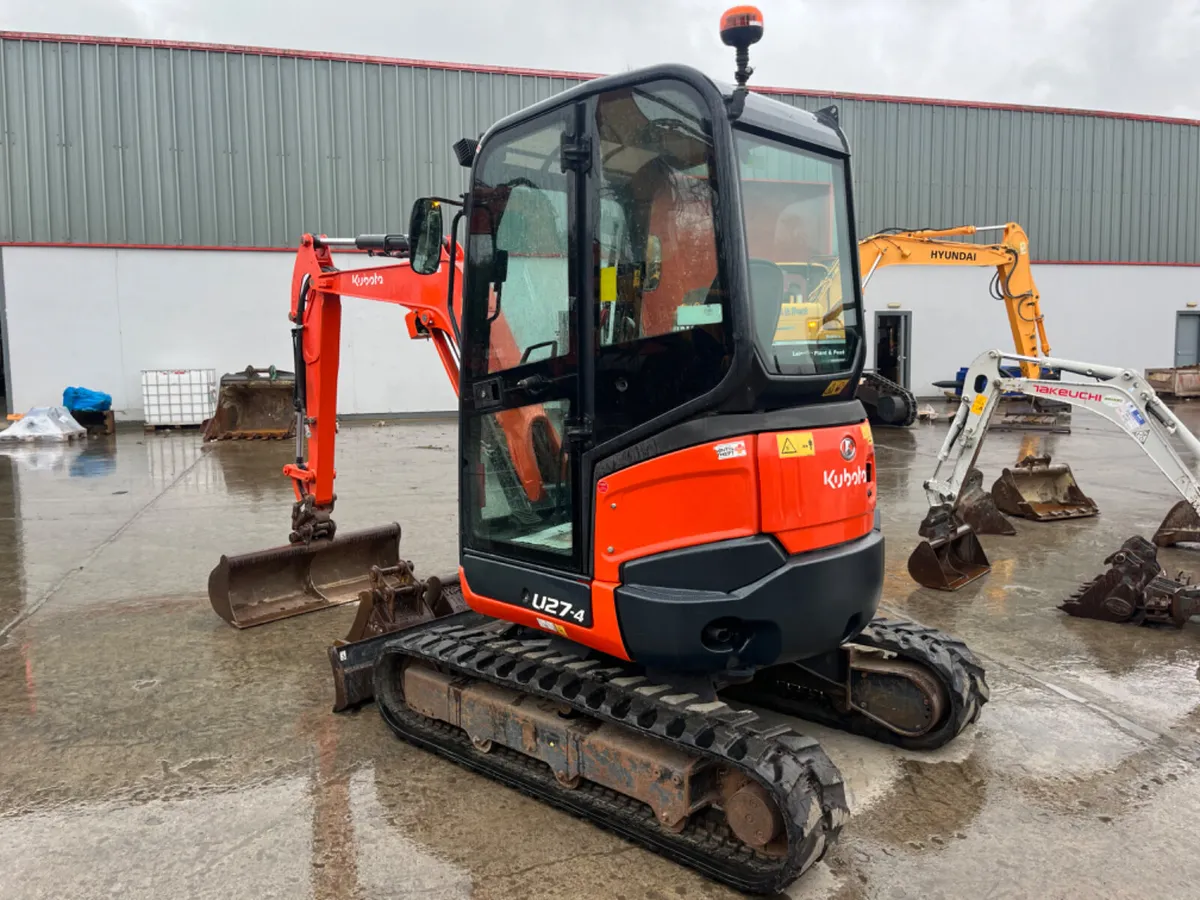2018 Kubota U27-4 - Image 3