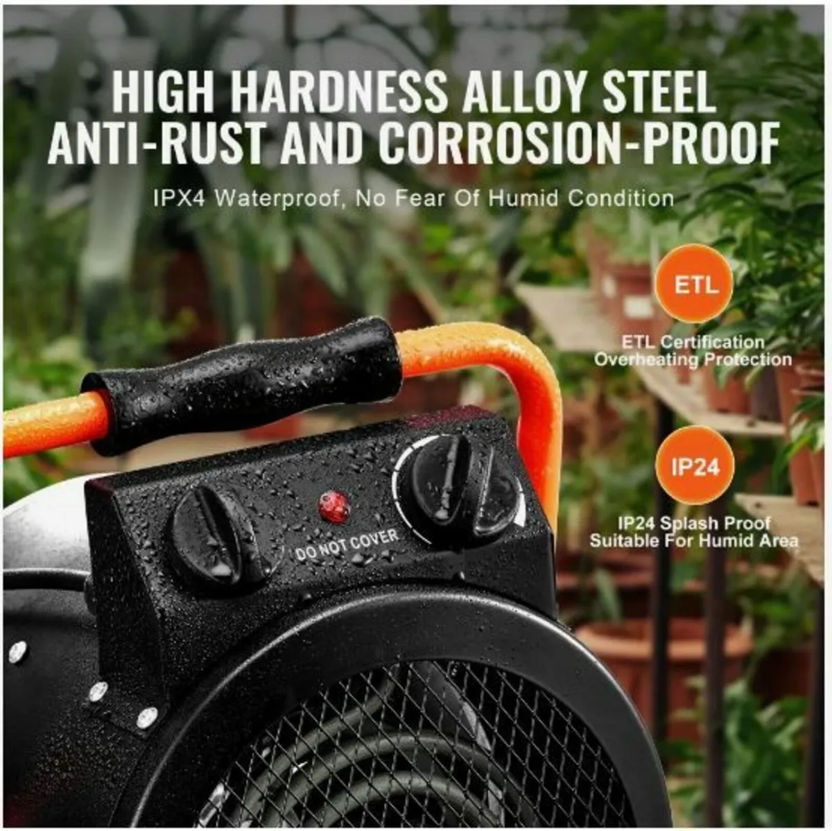 Greenhouse Heater, 2000W - Image 4