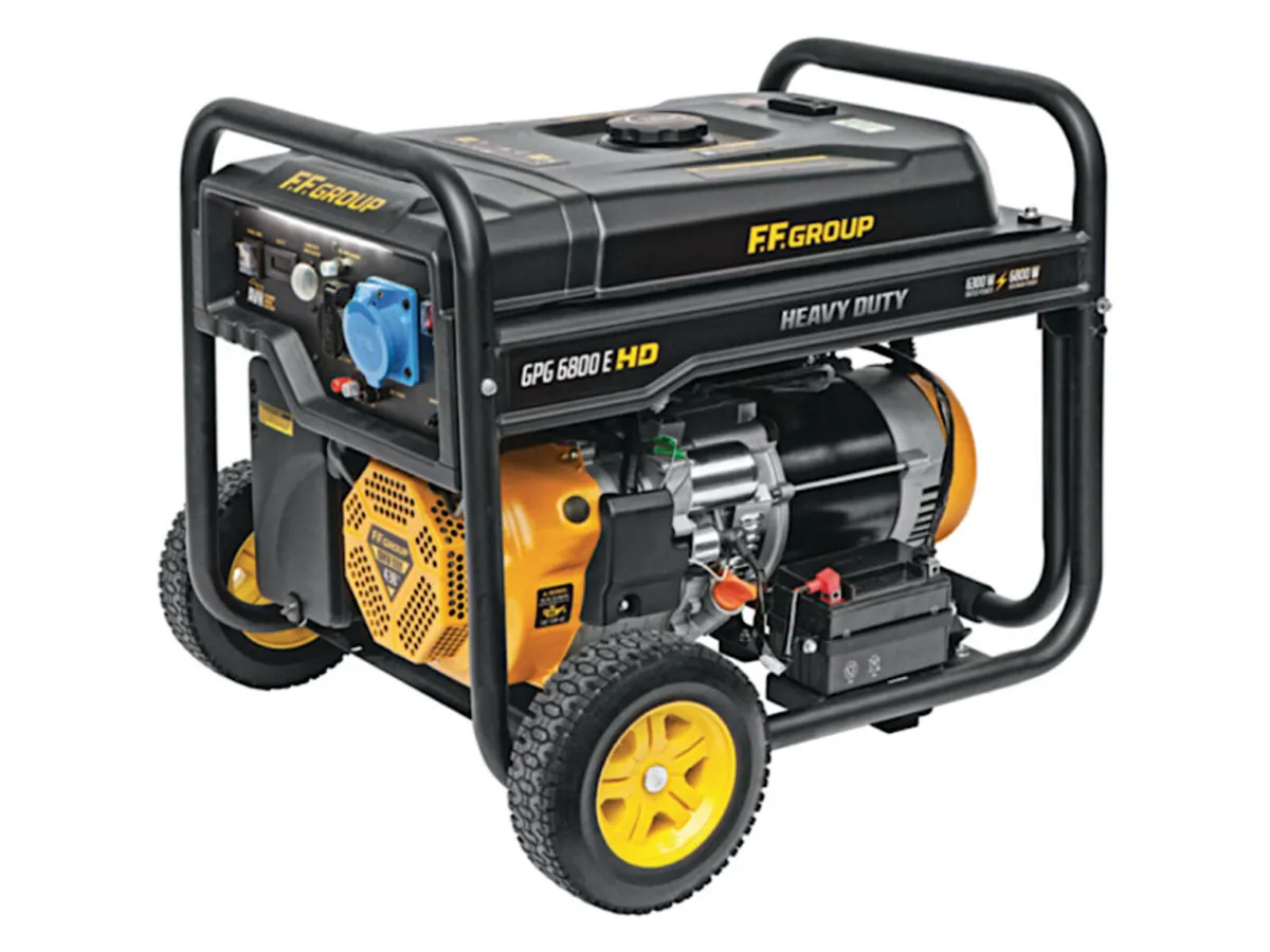 F.F. Group PRO 6.8Kva Electric Start Generator - Image 1