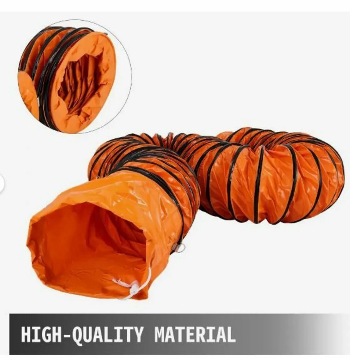 10 M/32ft PVC Flexible Duct Hosing - Image 3