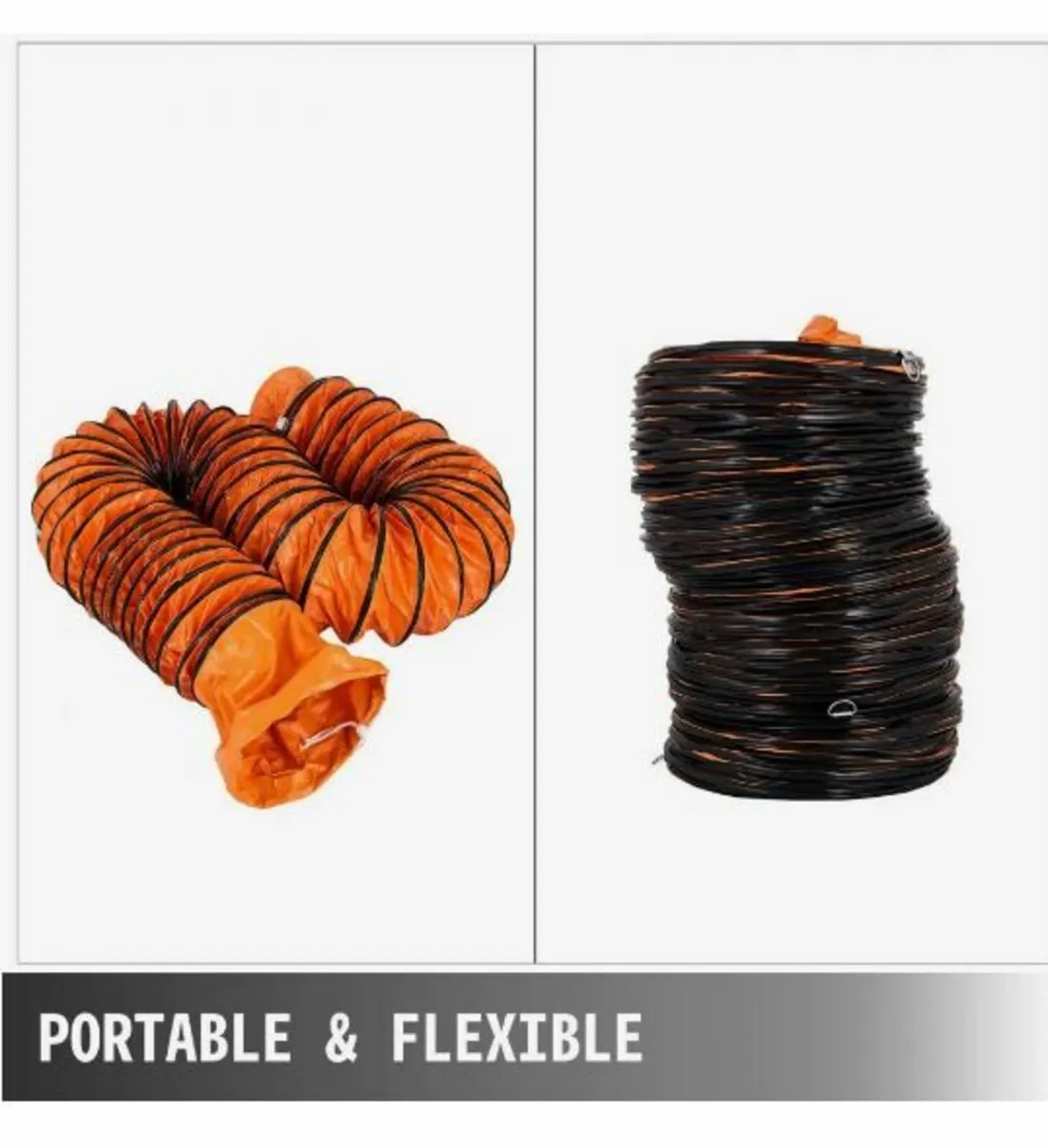 10 M/32ft PVC Flexible Duct Hosing - Image 4