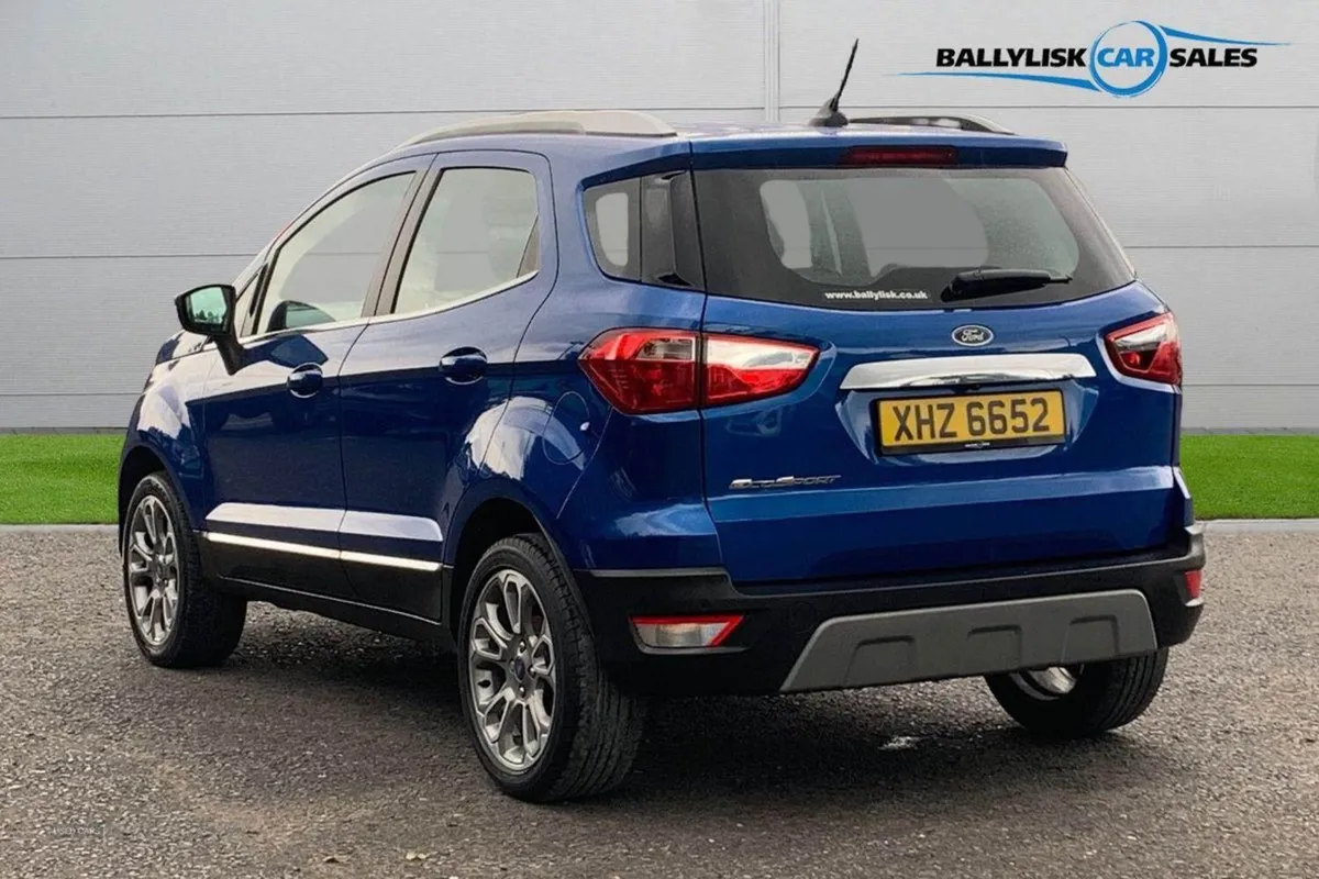 Ford EcoSport 1.0t 125PS Titanium in Blue With 51K - Image 2