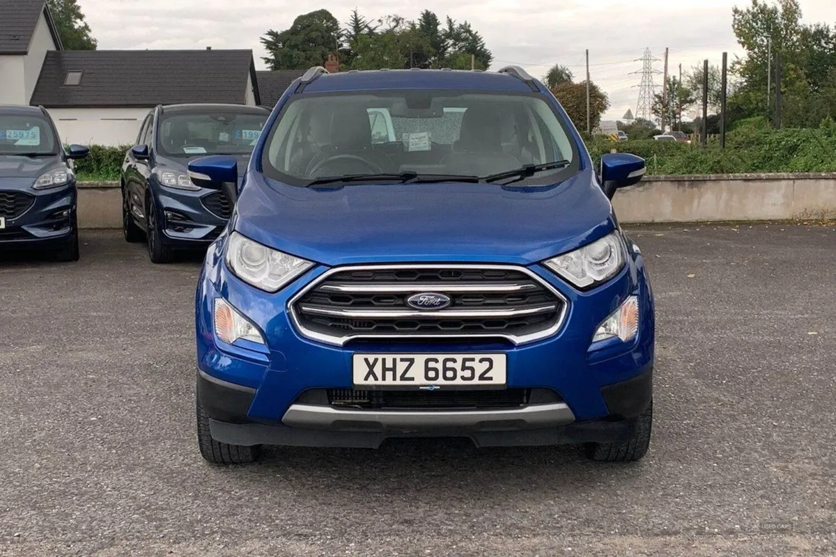 Ford EcoSport 1.0t 125PS Titanium in Blue With 51K - Image 4