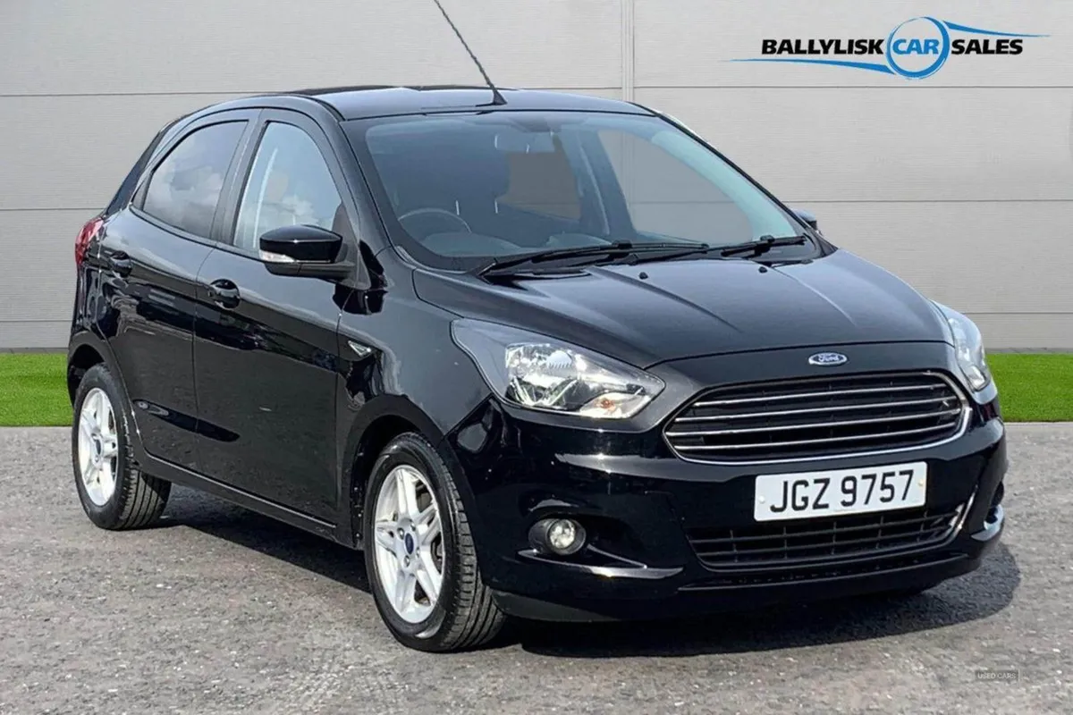 Ford Ka 1.2 Ti-vct 70ps Zetec in Black With 52K - Image 1