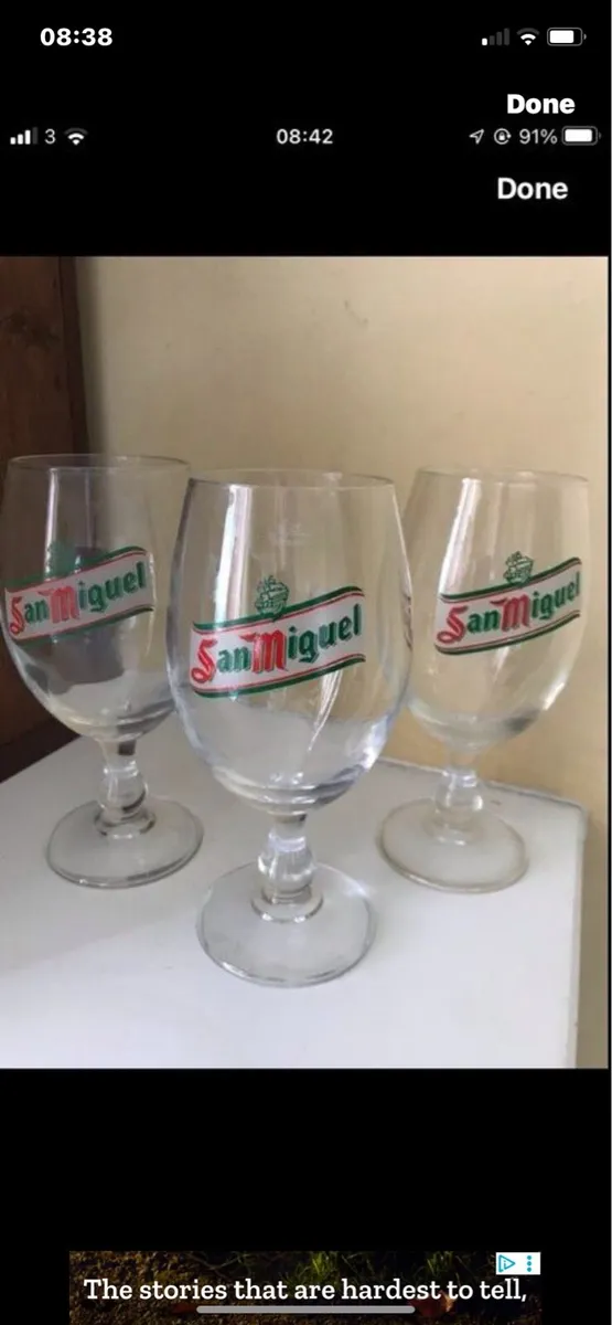 San Miguel Glasses - Image 1