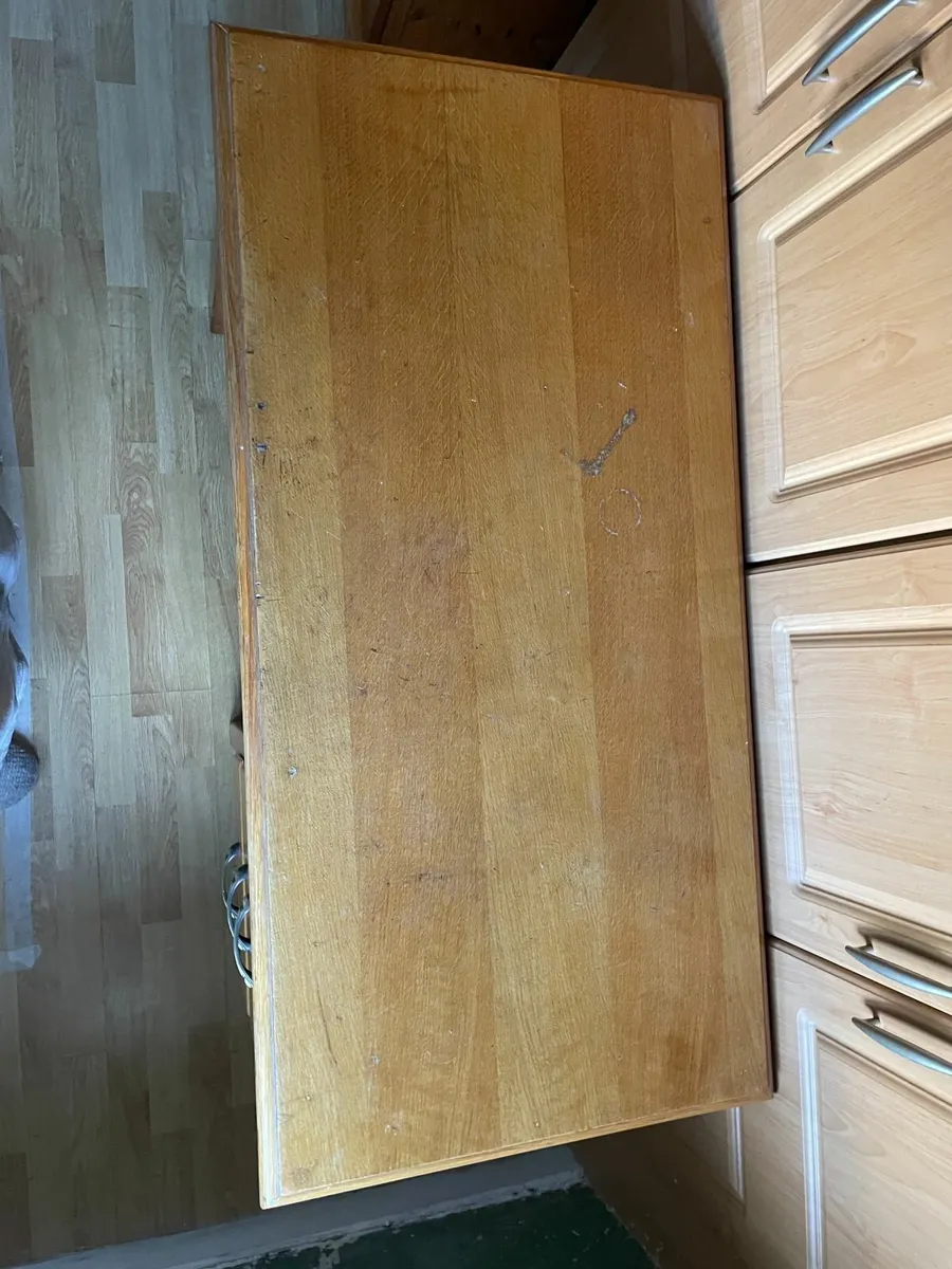 Solid wood desk - Image 3