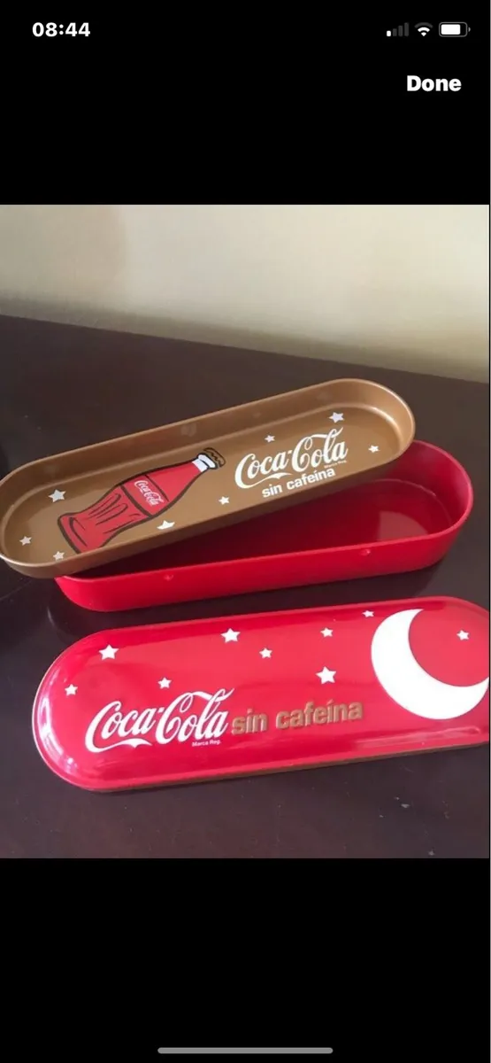 Coca Cola Metal Pencil Case - Image 1