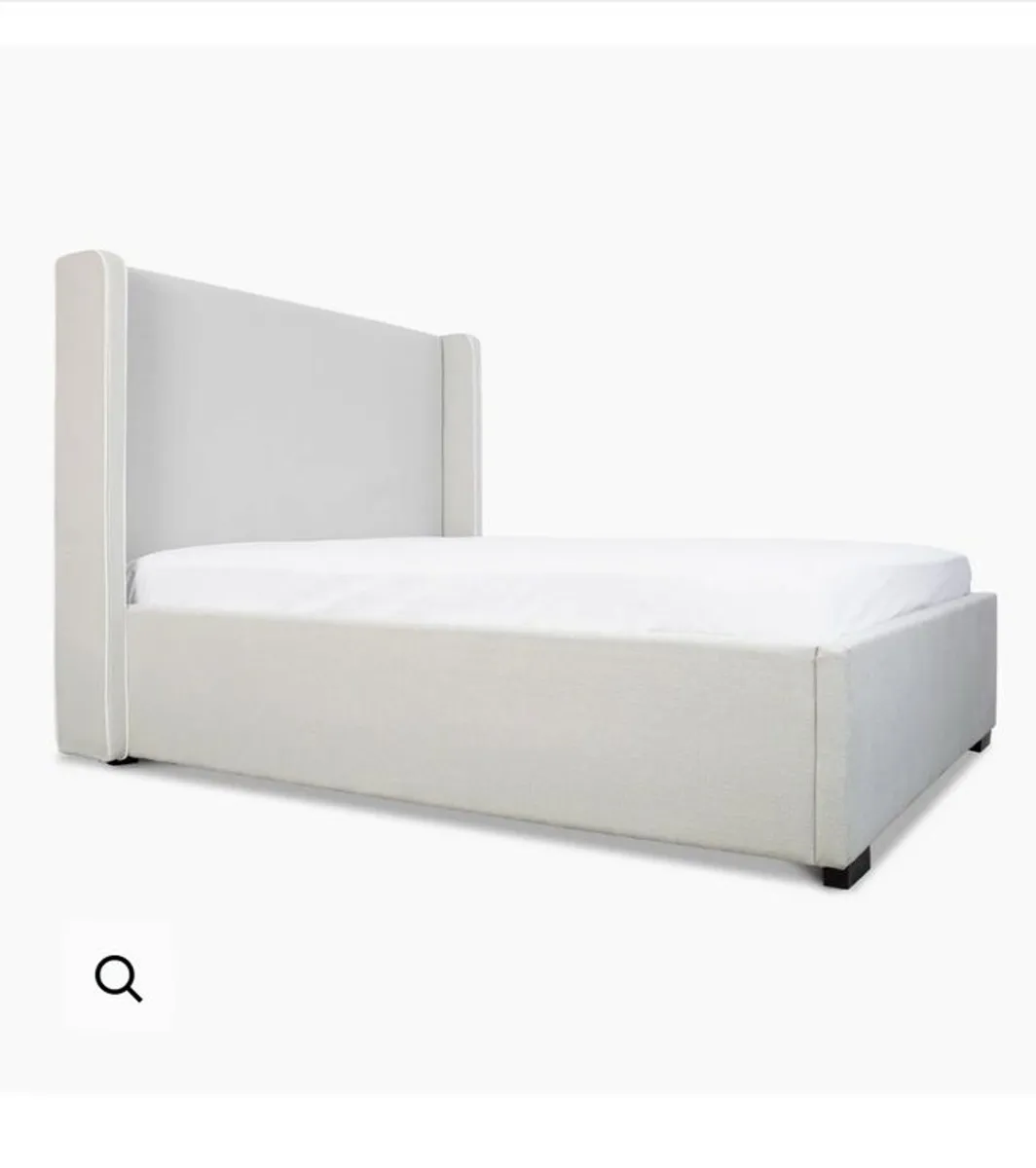 Charlotte Super King Size Bed - Diamond Furniture & Regency Orthopaedic Royal Coil Mattress - Image 3