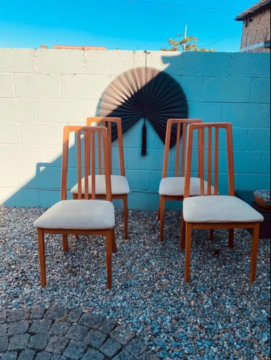 Mid Century Dining Chairs - Image 1