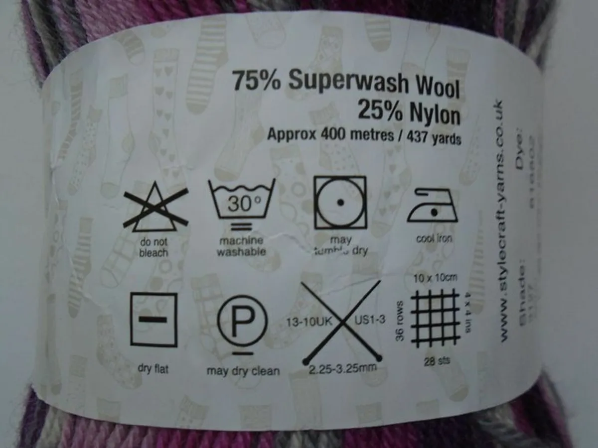 Stylecraft wool. 4 ply wool. Knitting - Image 2