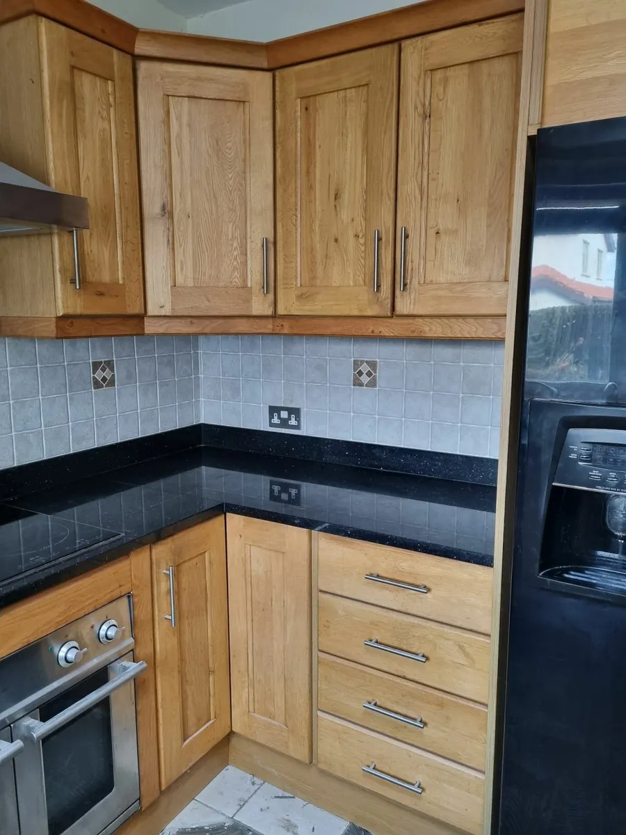 Kitchen cabinets with appliances - Image 4