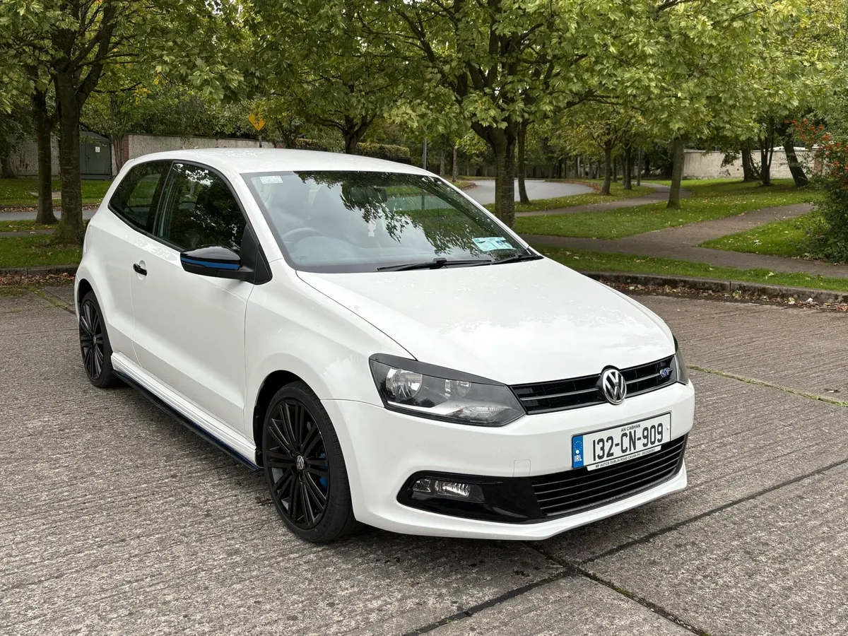 13 VW POLO 1.4 PETROL BULE GT NCT 09/26 - Image 1