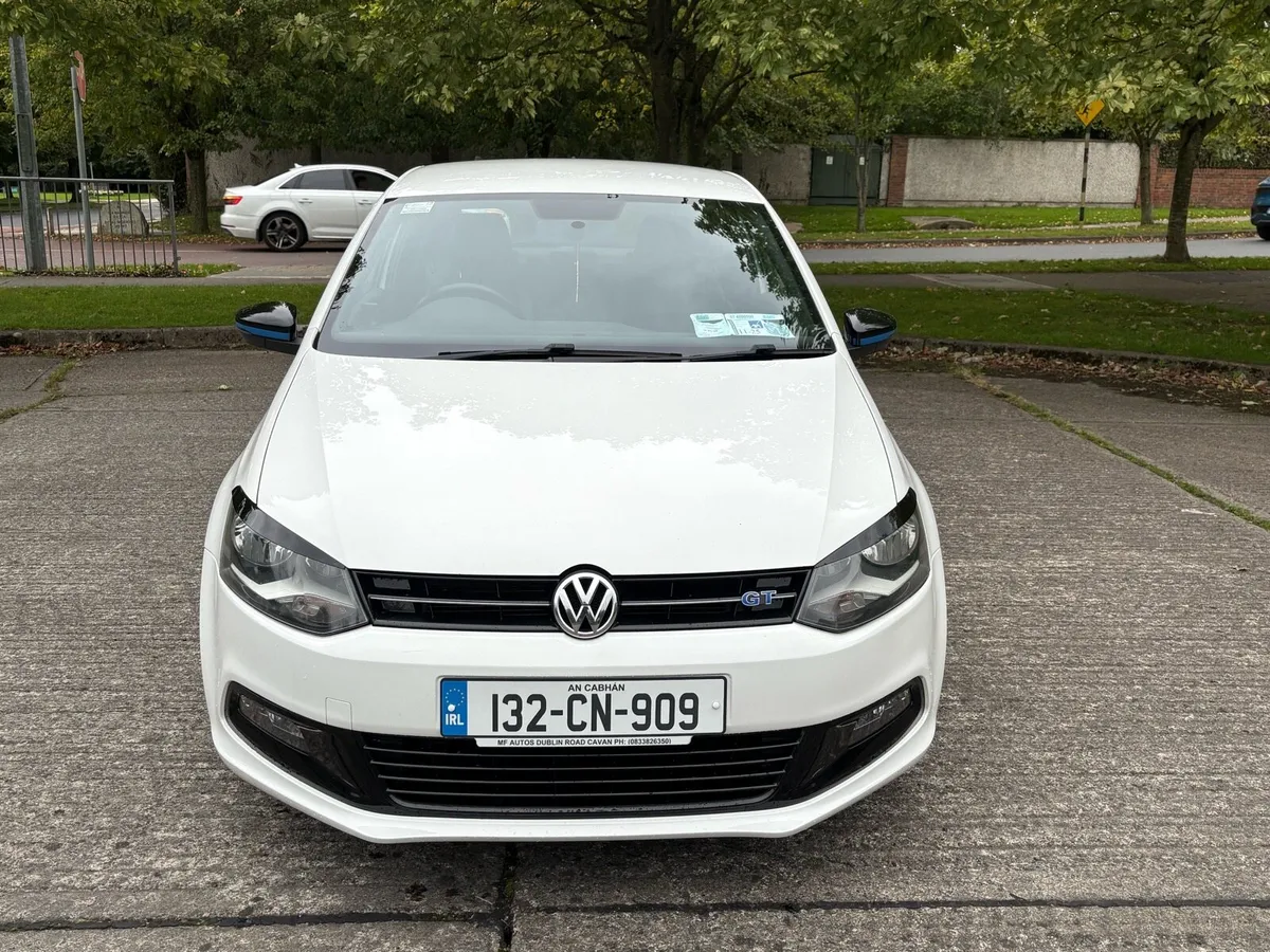 13 VW POLO 1.4 PETROL BULE GT NCT 09/26 - Image 2