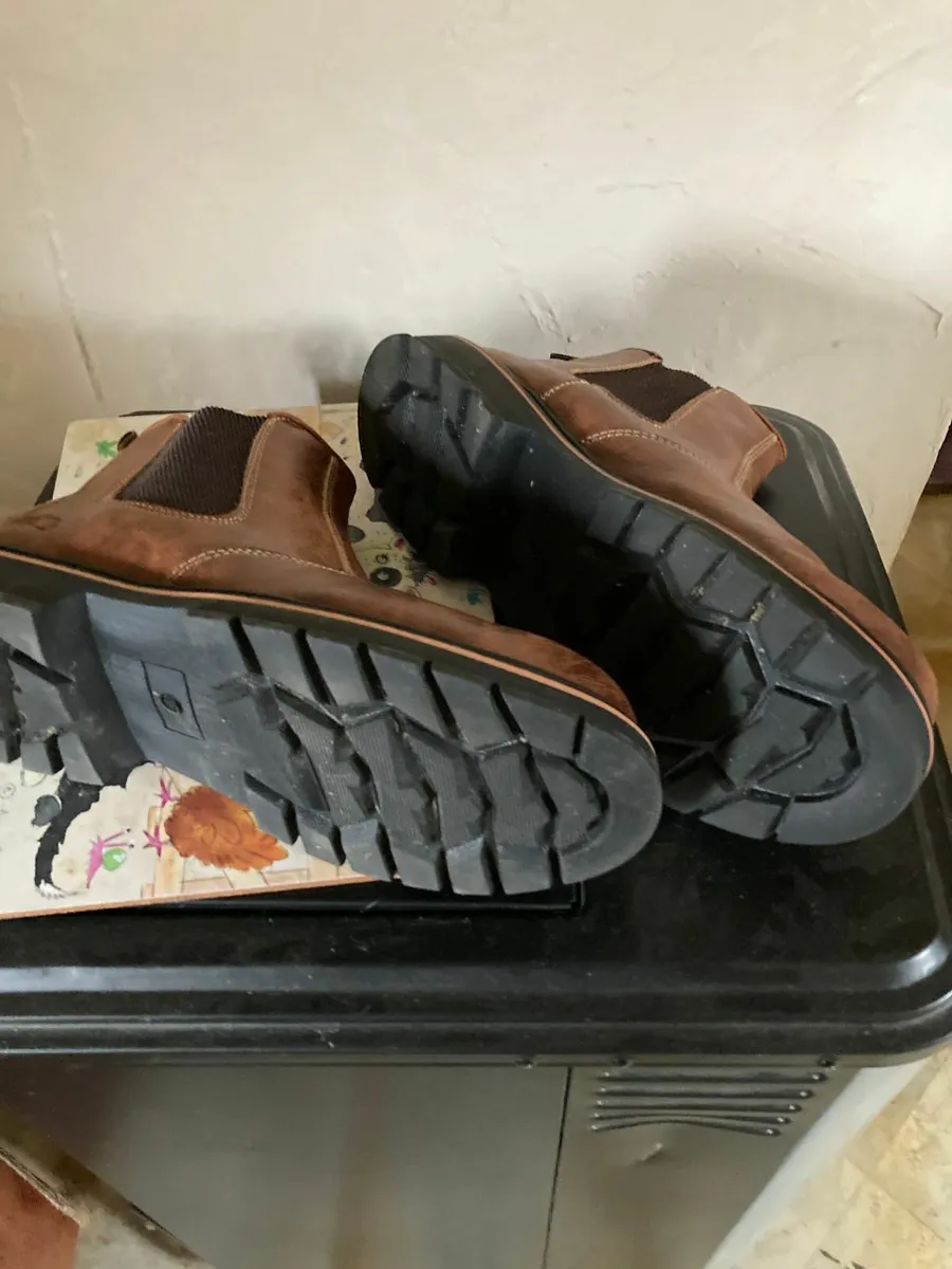 Men's Leather Safety Boots - Image 3