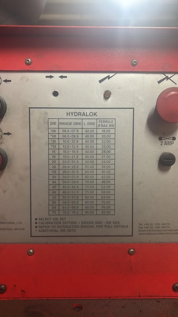 Hydraulic pipe machine - Image 4