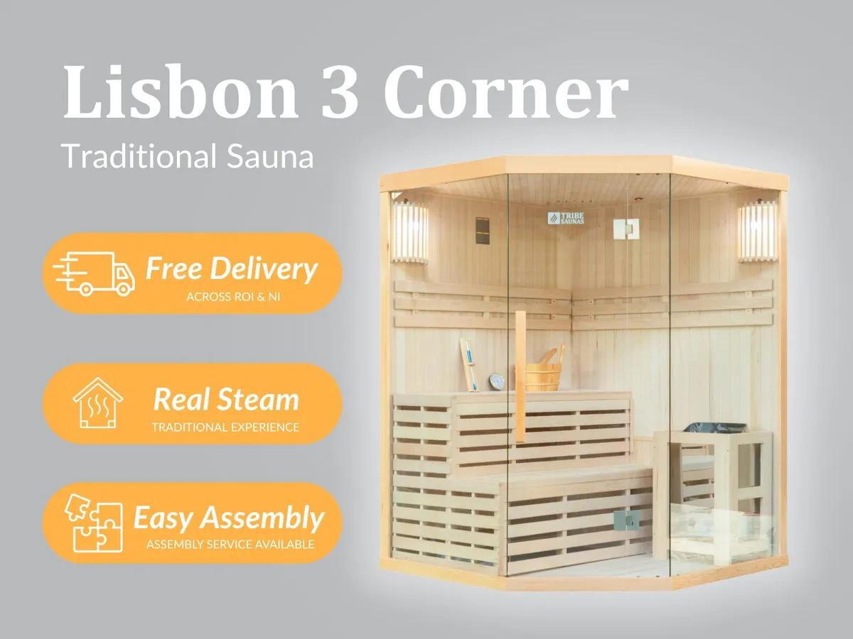 Traditional Sauna | Indoor  | Lisbon 3 Corner - Image 1