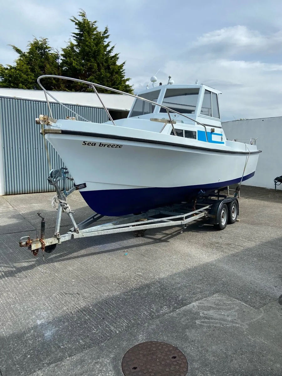 23FT FISHING/LEISURE BOAT €7000 087 9272355 - Image 1