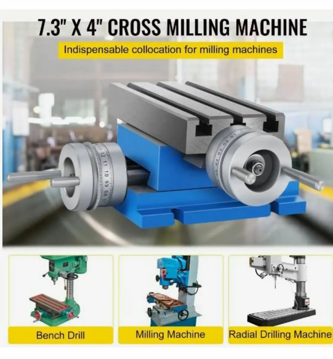 Milling Machine Worktable Cross Slide - Image 2