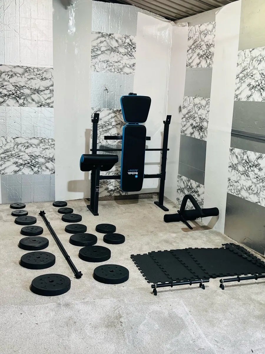 Men’s health active bench 50KG weights barbell++ - Image 3
