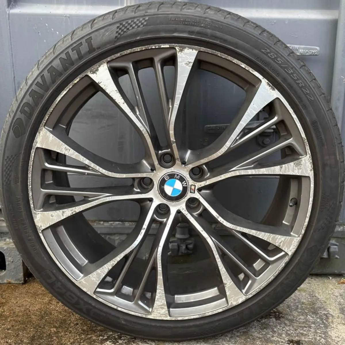 22" 599 Style Alloy Wheels & Tyres for BMW X5 F - Image 2