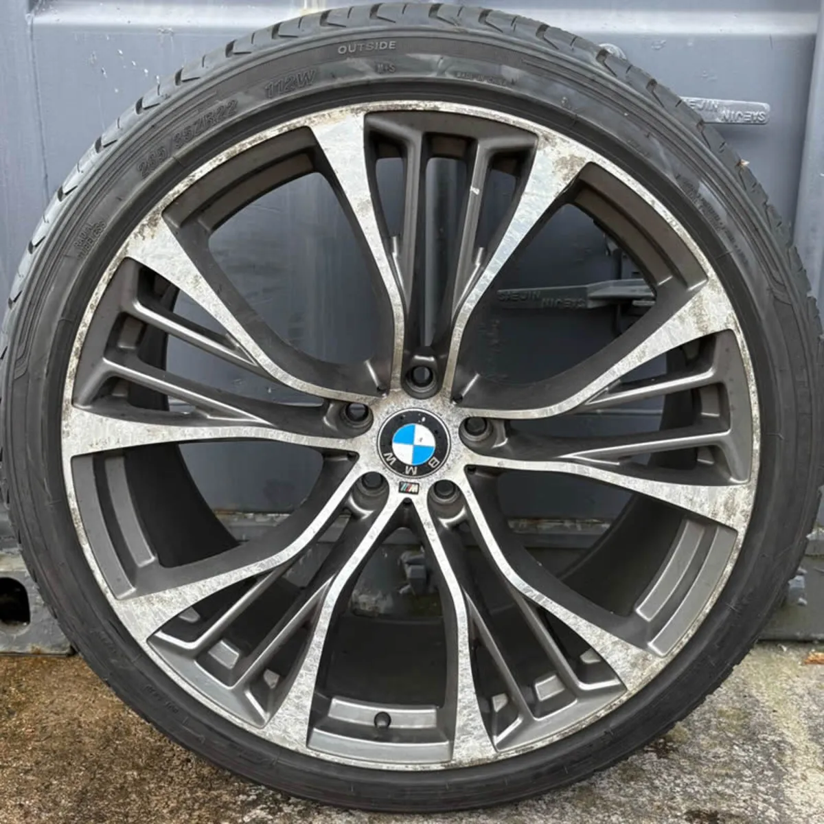 22" 599 Style Alloy Wheels & Tyres for BMW X5 F - Image 4