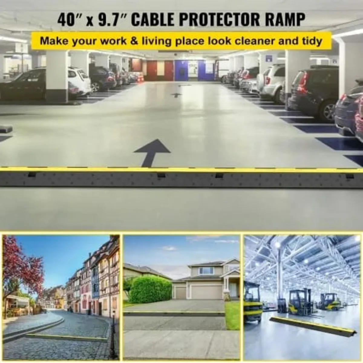 Cable Protector 101x24.5x5cm 3 Pack of 2 4989.5 kg - Image 4