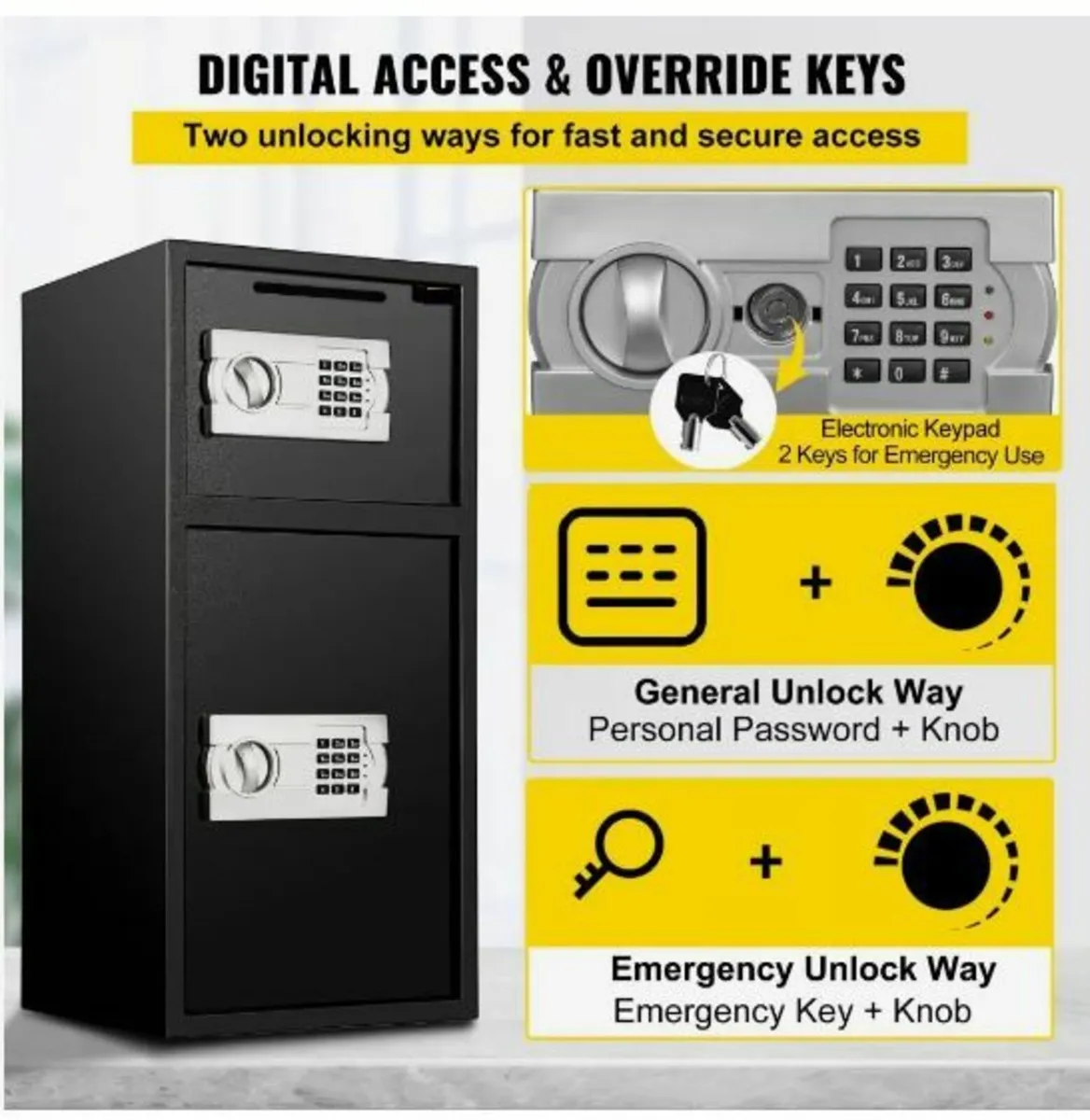 Digital Double Door Safe - Image 4