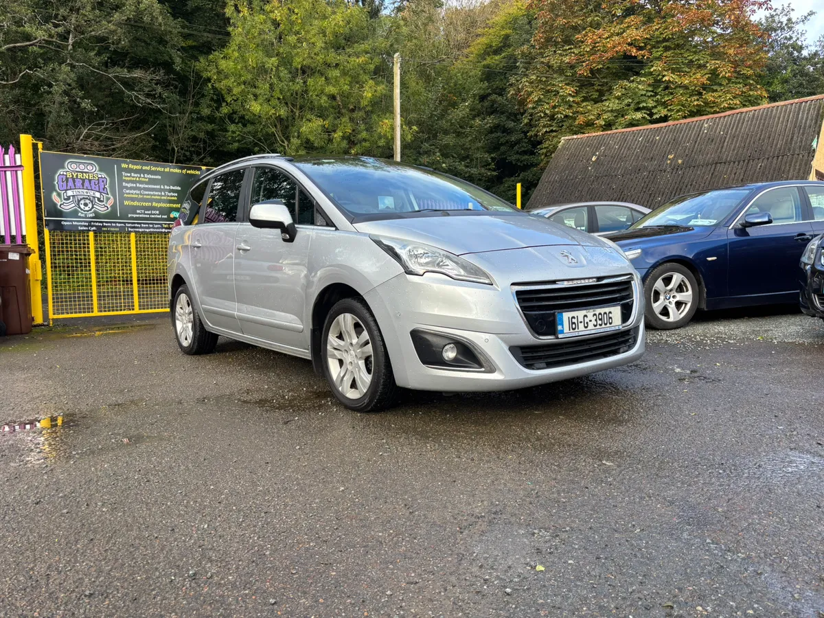 High Spec 7 Seater Peugeot 5008 NCT Tax - Image 1