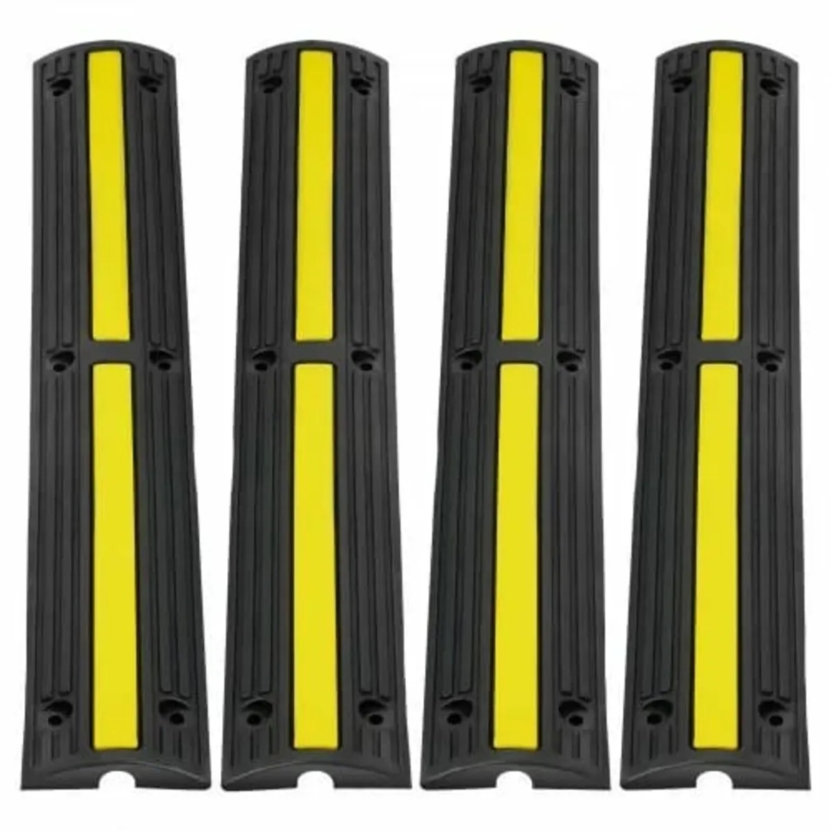 Cable Protector Ramp 100x15x3.1 cm, 4 Pack of 1 Ch - Image 1