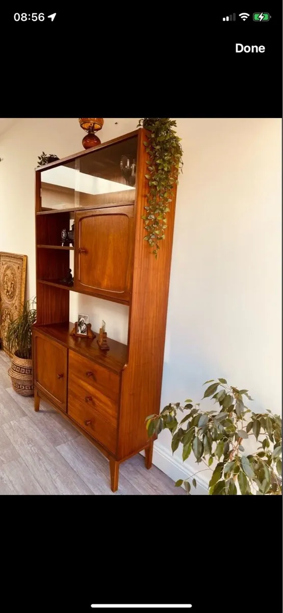 Mid Century Room Divider Cabinet - Image 3