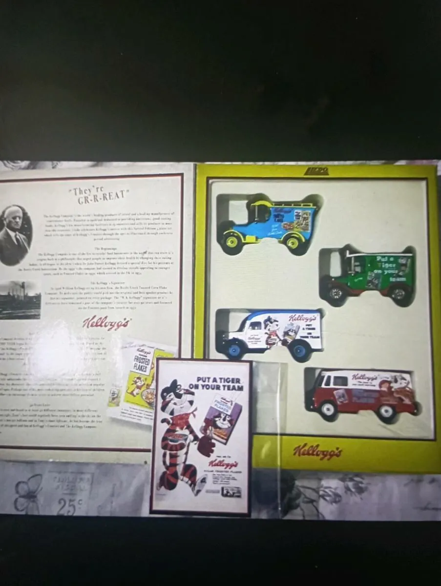 KELLOGG' FROSTIES DIE - CAST MODLES BOX SET. - Image 2