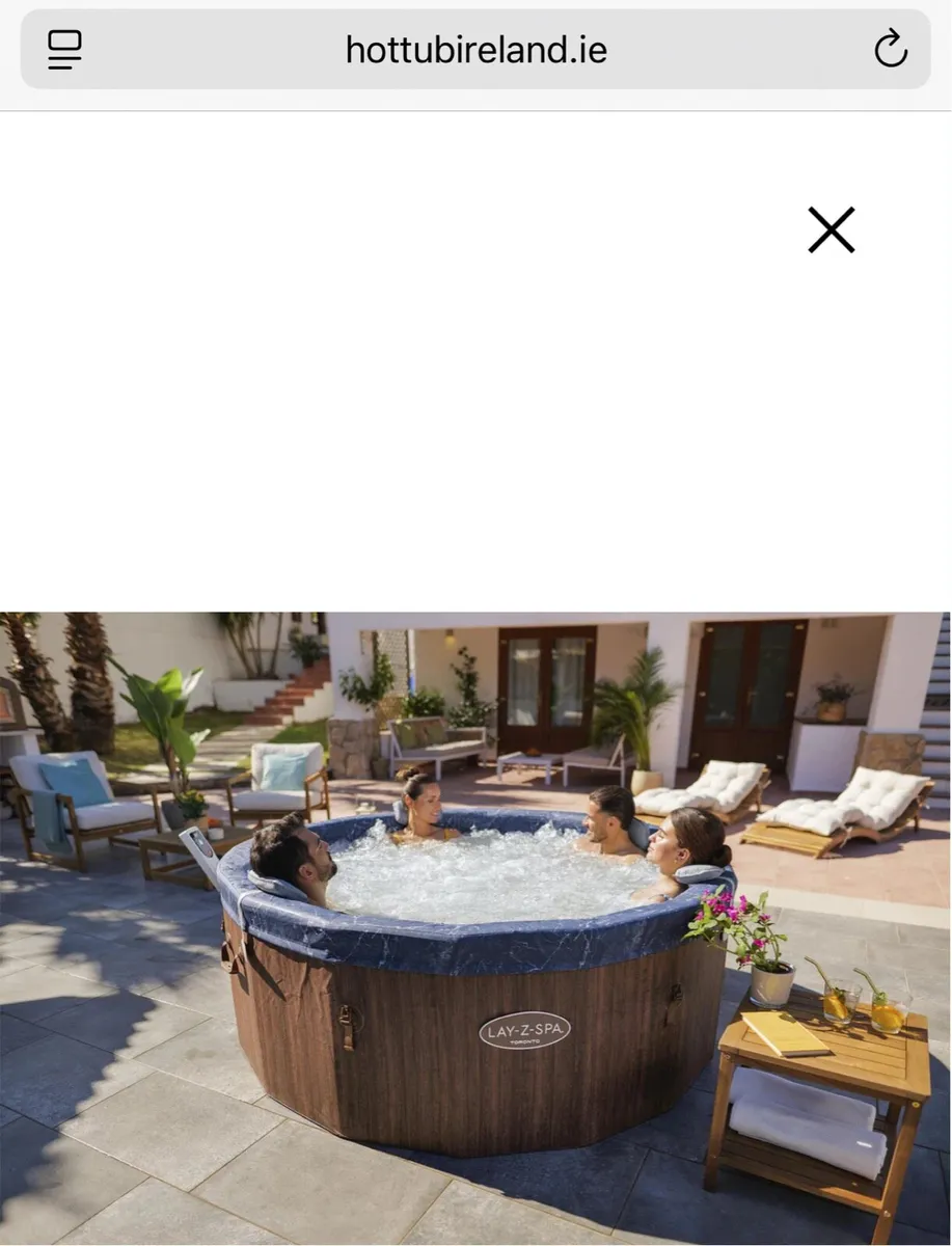 Lay z spa Toronto 6 person hot tub - Image 3