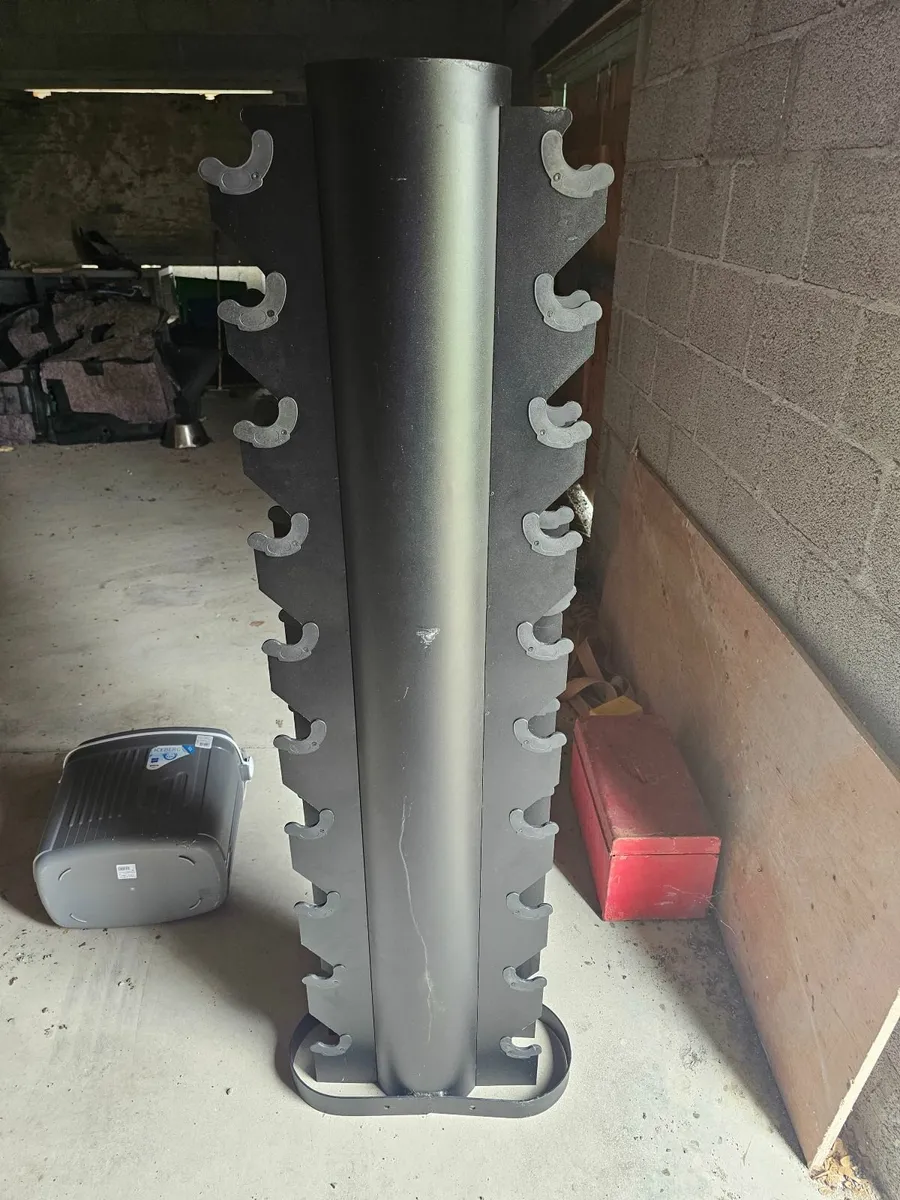 Verticle dumbell stand €120